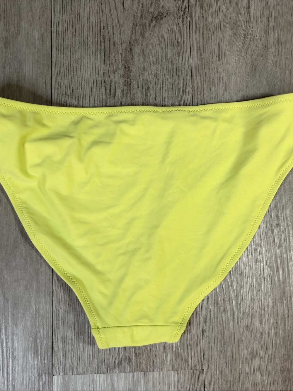 Aerie light lime green tie side Solid Bikini Swim Bottom Regular Size M nwot - Picture 5 of 5